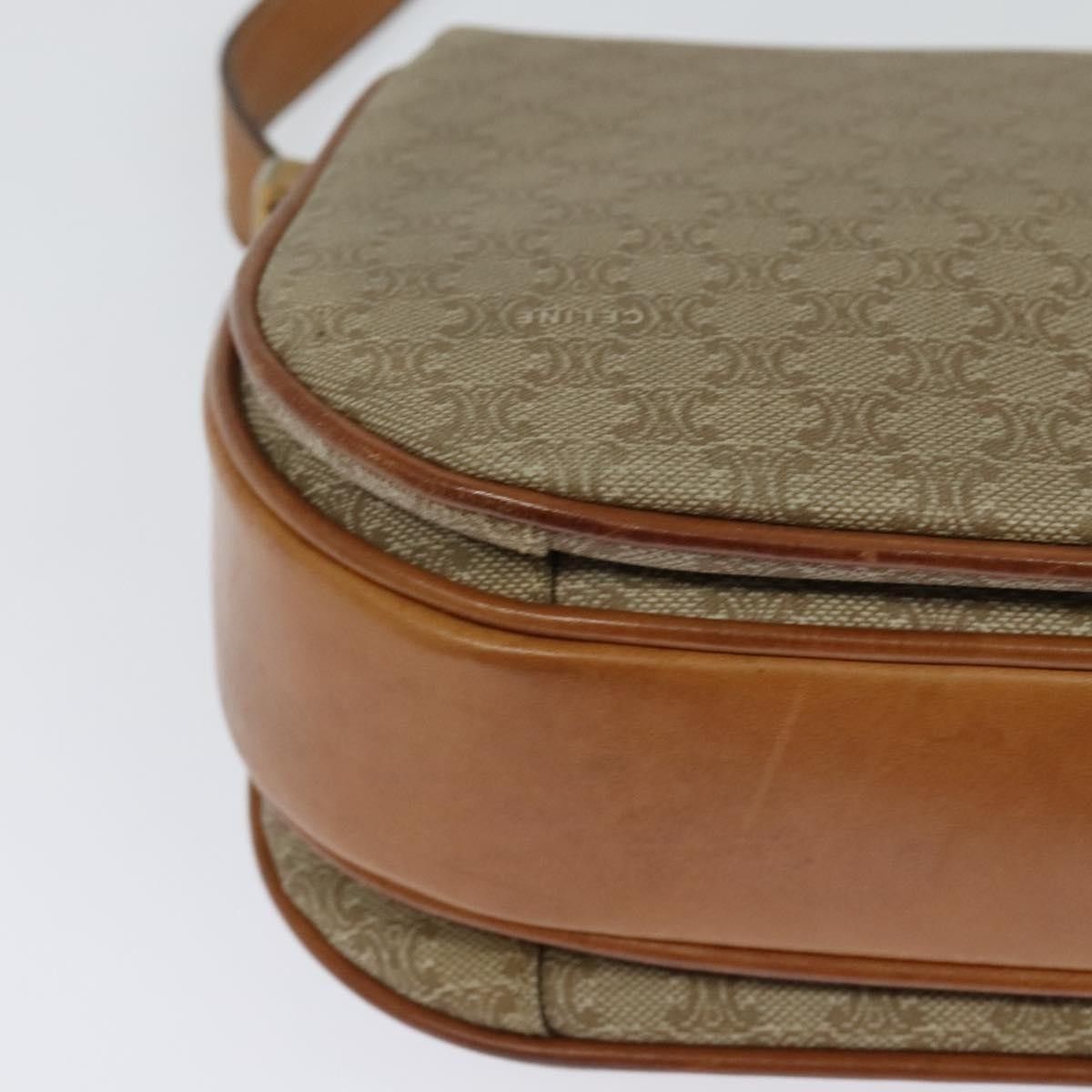 Celine Celine Vintage Macadam Shoulder Bag Canvas and Leather Size ONE SIZE - 10 Thumbnail