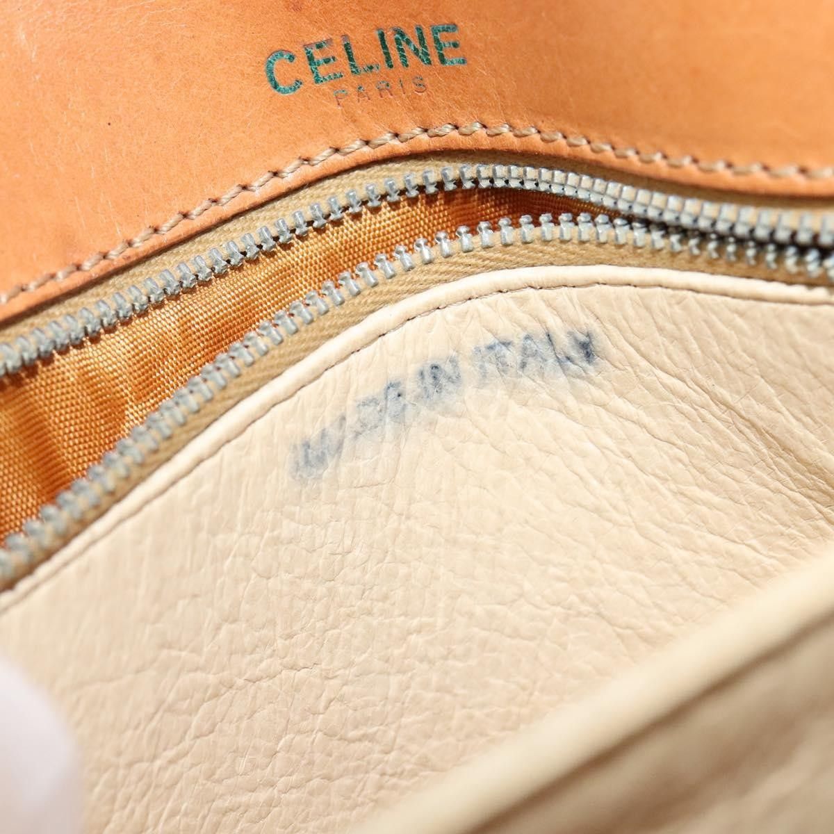 Celine Celine Vintage Macadam Shoulder Bag Canvas and Leather Size ONE SIZE - 18 Thumbnail
