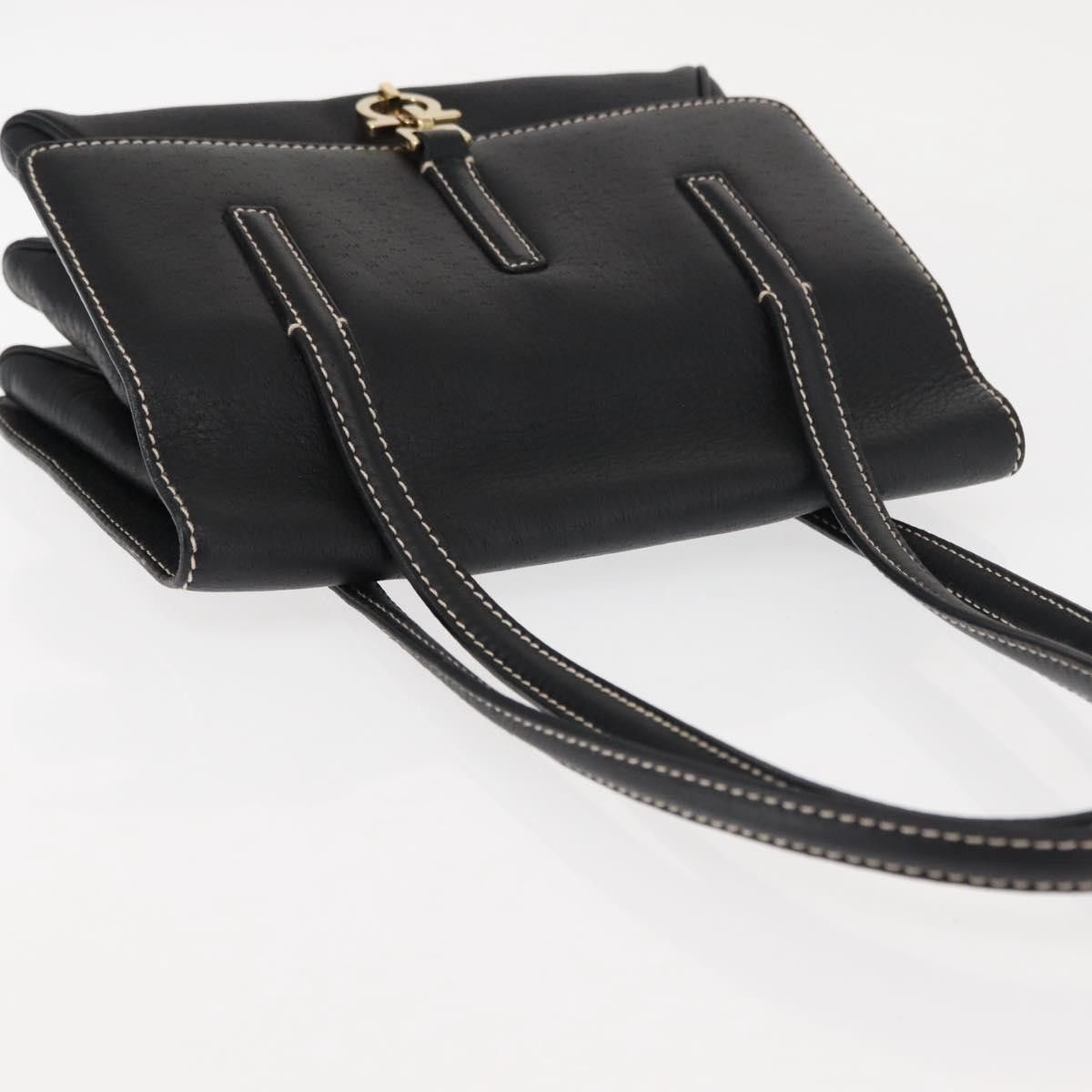 Salvatore Ferragamo Salvatore Ferragamo Flap Shoulder Bag Leather Size ONE SIZE - 6 Thumbnail