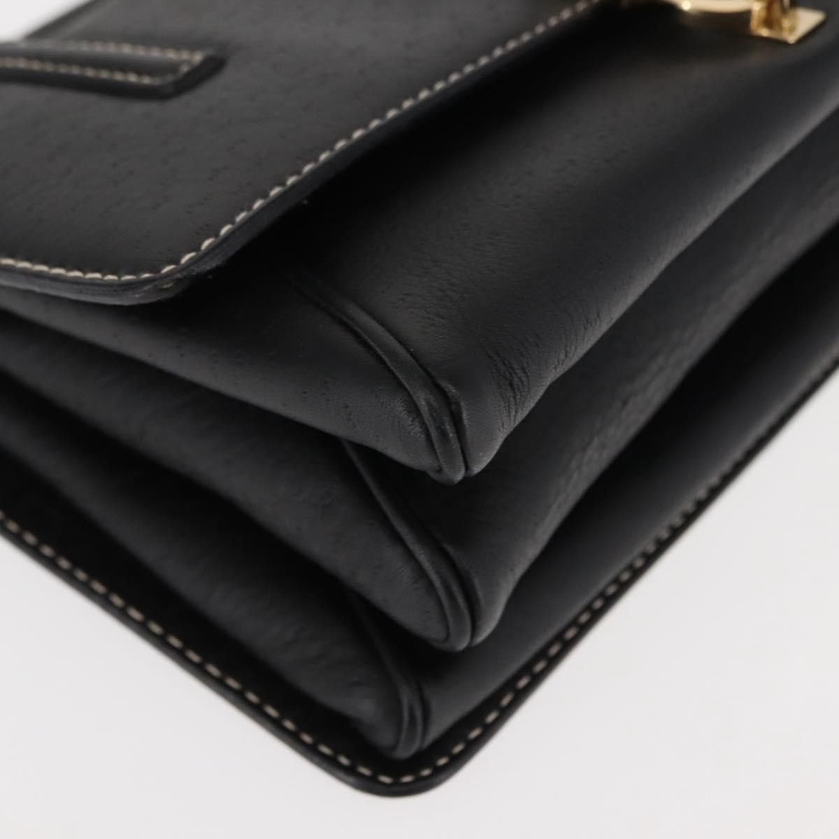 Salvatore Ferragamo Salvatore Ferragamo Flap Shoulder Bag Leather Size ONE SIZE - 8 Thumbnail