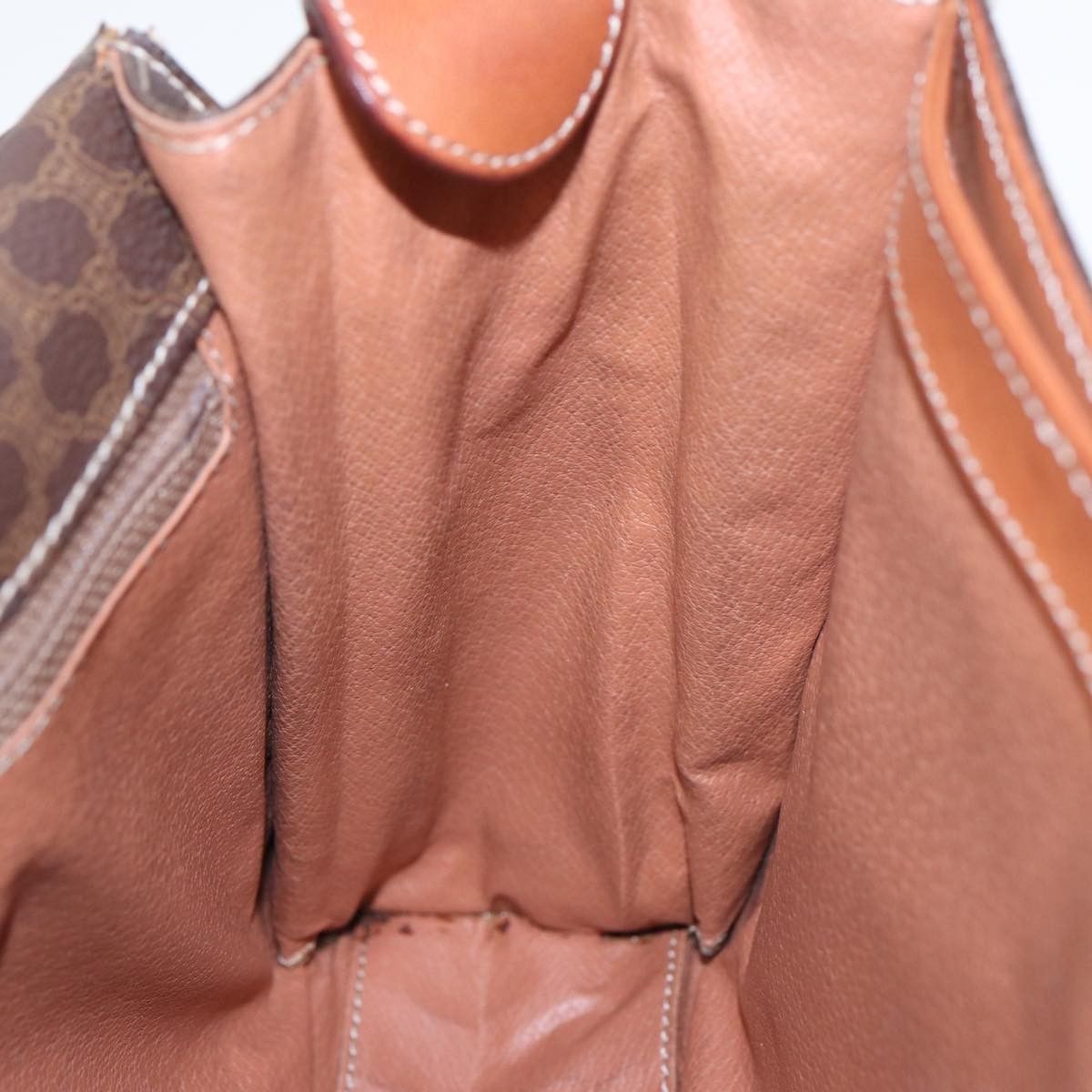 Celine Celine Vintage Macadam Circle Logo Shoulder Bag Canvas and Leather Size ONE SIZE - 21 Thumbnail