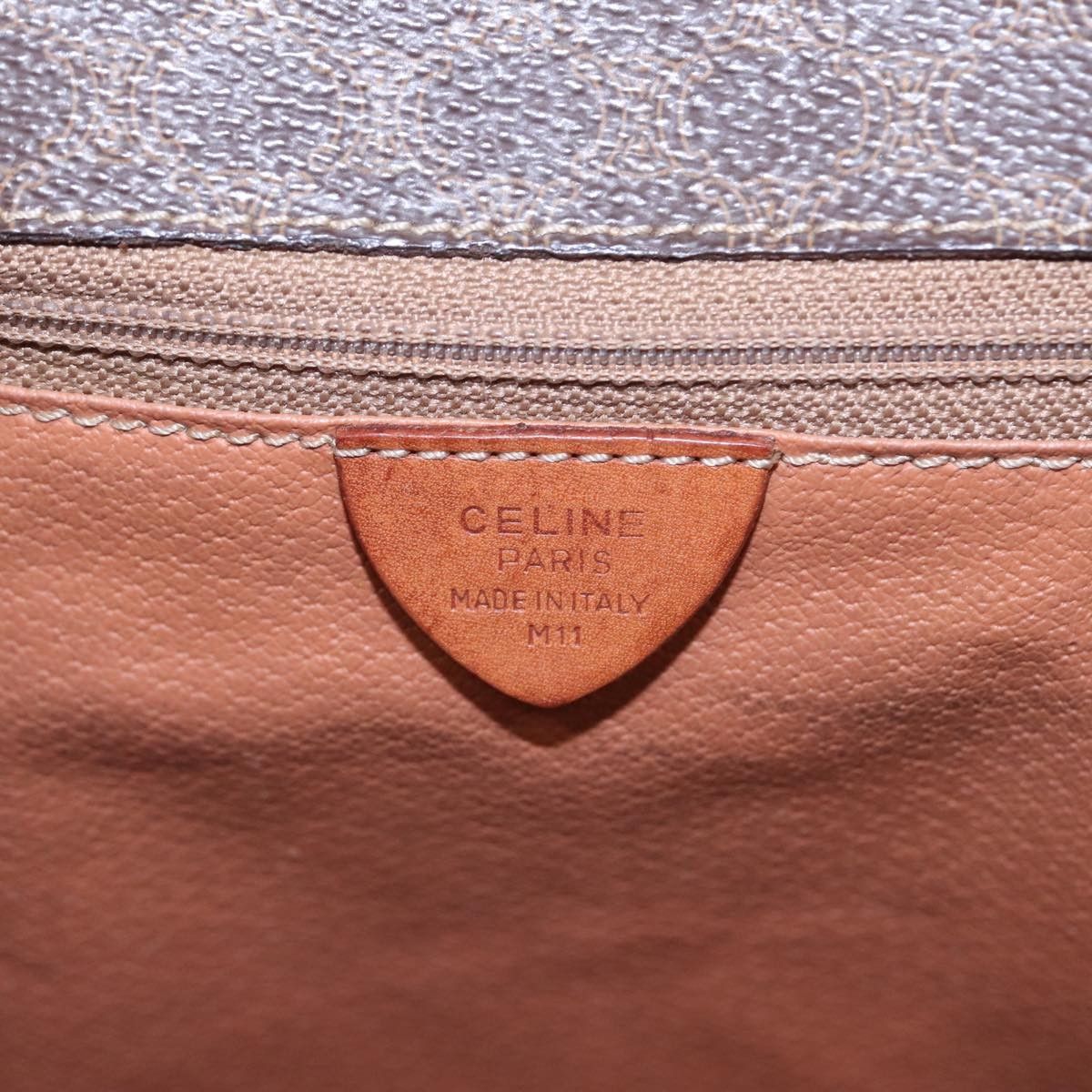 Celine Celine Vintage Macadam Circle Logo Shoulder Bag Canvas and Leather Size ONE SIZE - 6 Thumbnail