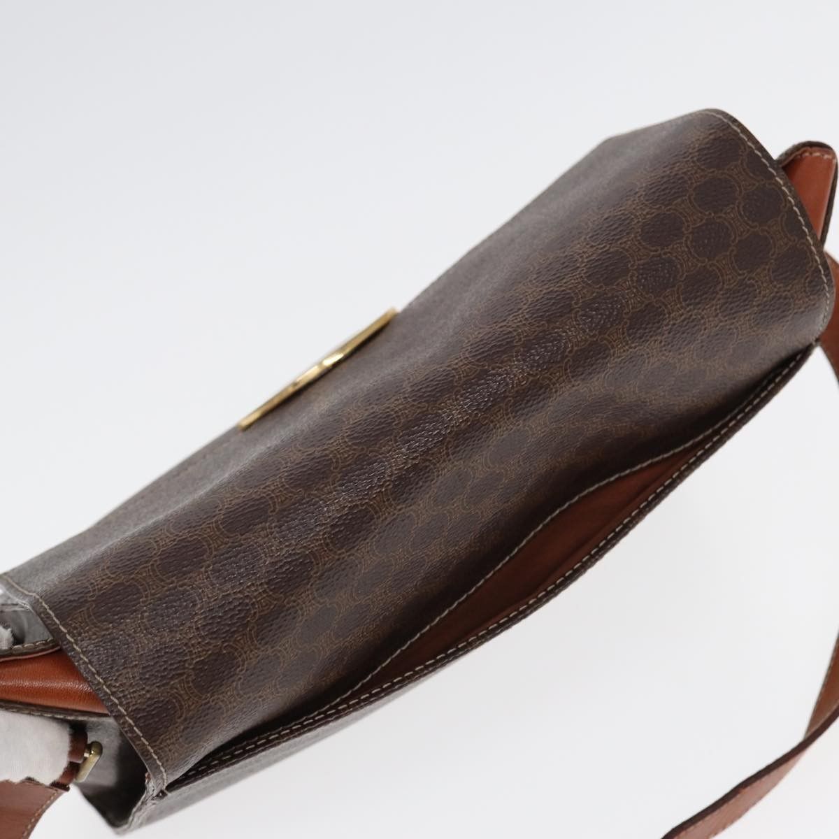 Celine Celine Vintage Macadam Circle Logo Shoulder Bag Canvas and Leather Size ONE SIZE - 14 Thumbnail