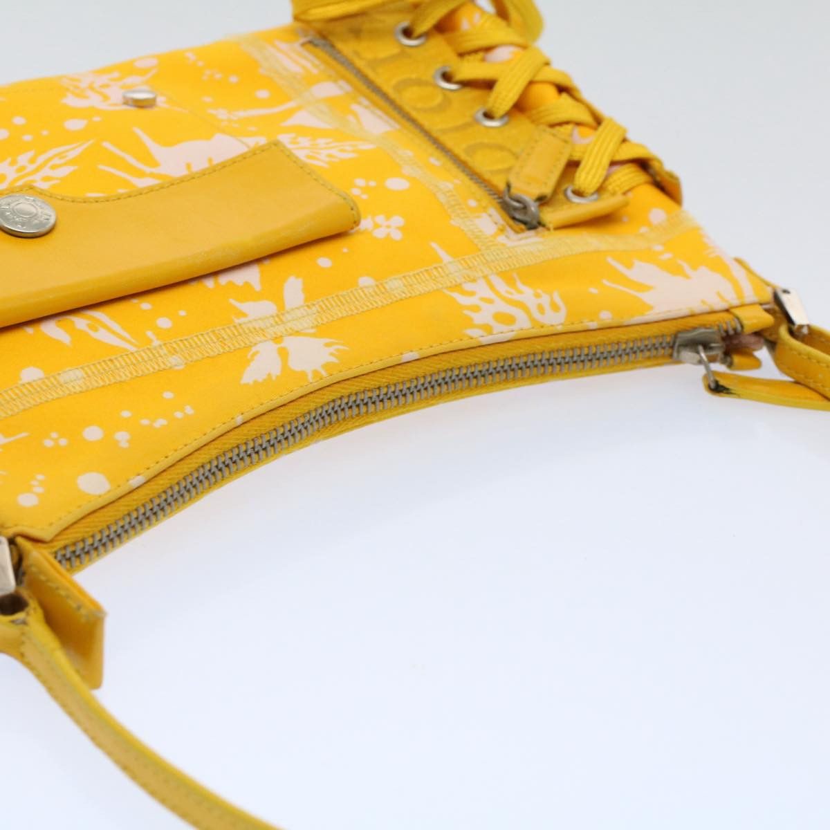 Dior Christian Dior Vintage Chain Flap Shoulder Bag Diorissimo Canvas Size ONE SIZE - 6 Thumbnail