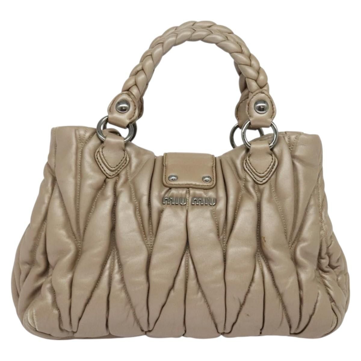 Miu Miu Miu Miu Coffer Convertible Satchel Matelasse Leather Size ONE SIZE - 2 Thumbnail