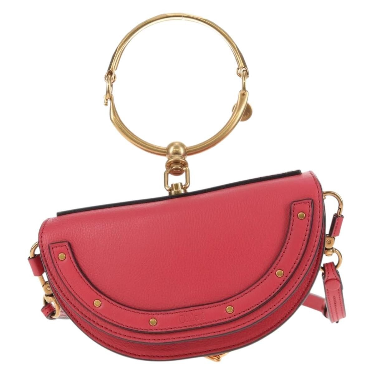 Chloe Chloe Nile Crossbody Bag Leather Size ONE SIZE - 18 Thumbnail