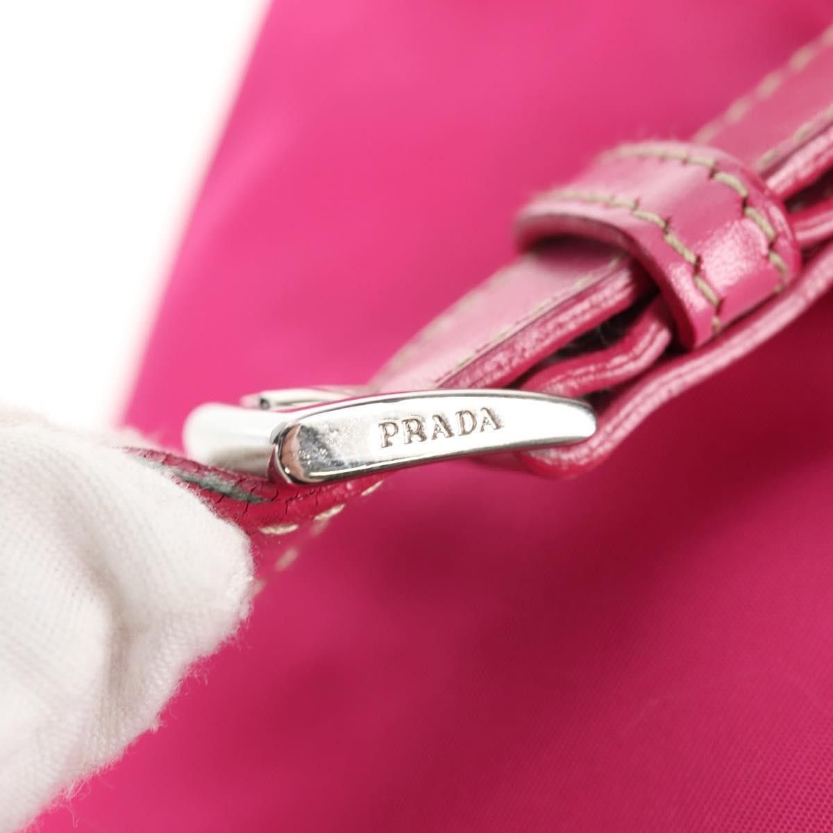 Prada Prada Front Pocket Backpack Tessuto Size ONE SIZE - 15 Thumbnail