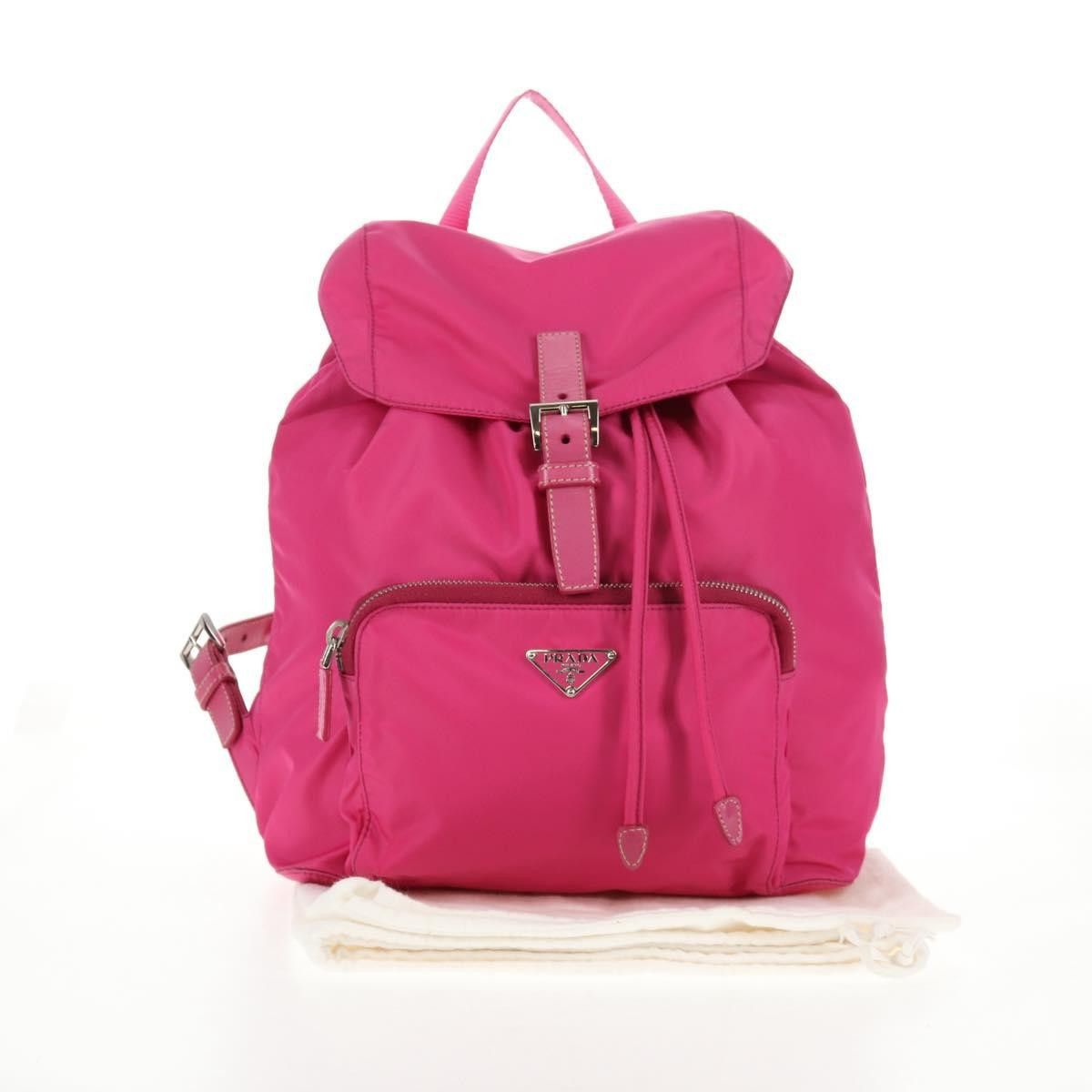 Prada Prada Front Pocket Backpack Tessuto Size ONE SIZE - 17 Thumbnail