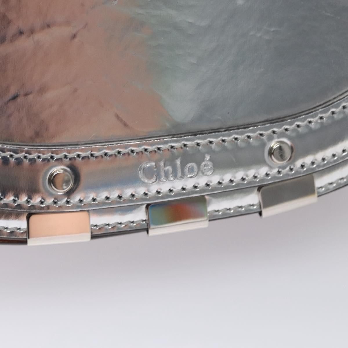 Chloe Chloe Nile Crossbody Bag Mirror Leather Size ONE SIZE - 17 Thumbnail