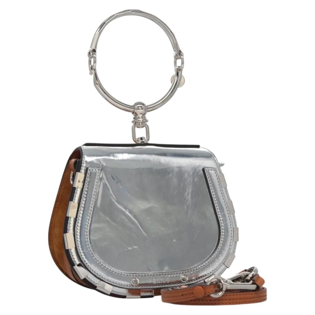 Chloe Chloe Nile Crossbody Bag Mirror Leather Size ONE SIZE - 14 Thumbnail