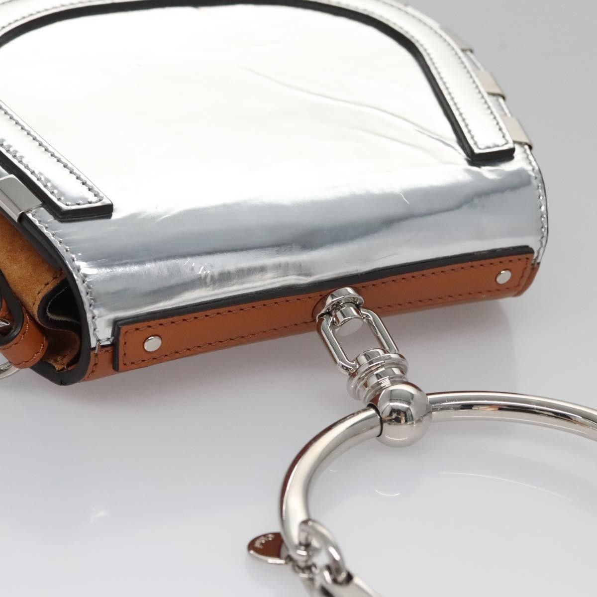 Chloe Chloe Nile Crossbody Bag Mirror Leather Size ONE SIZE - 16 Thumbnail