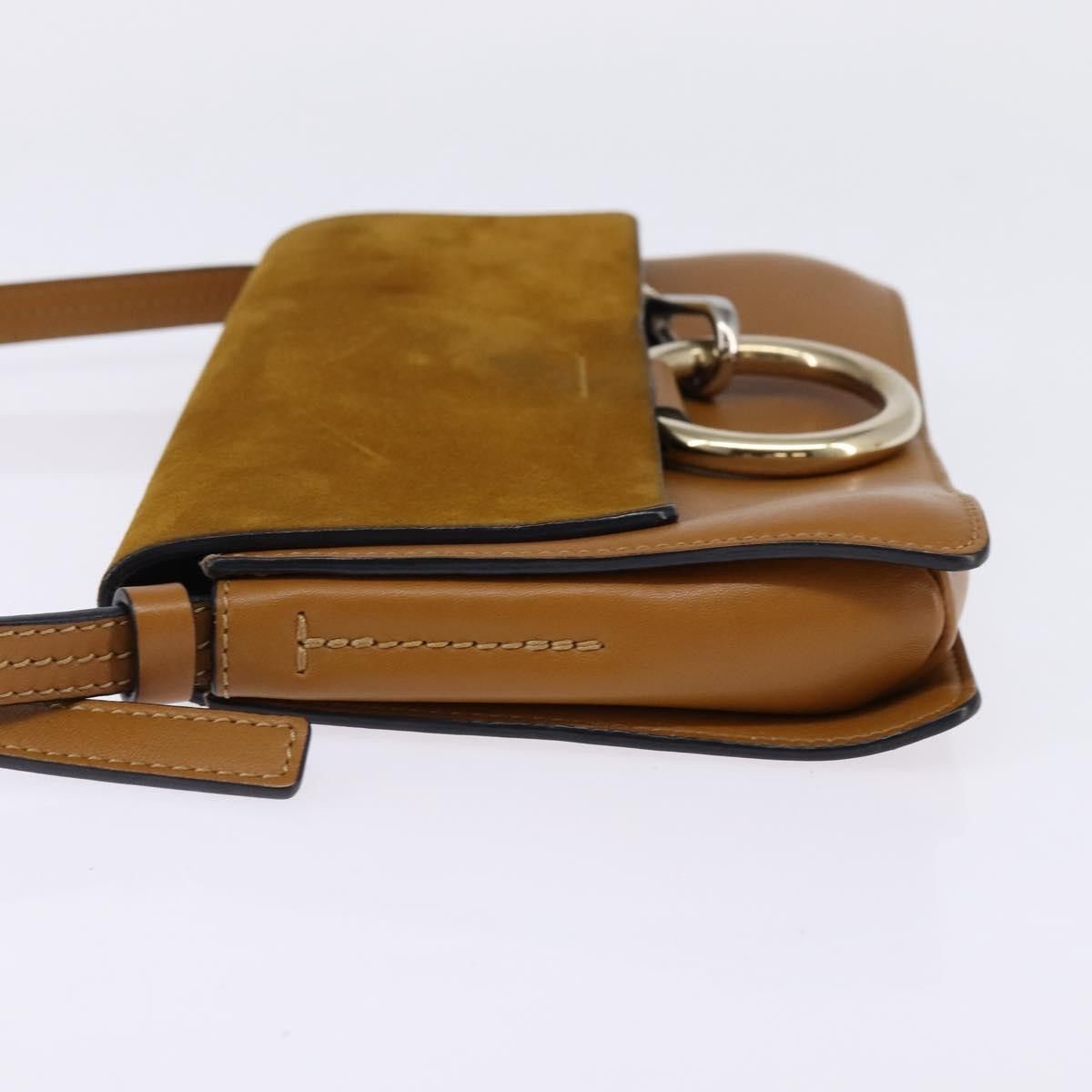 Chloe Chloe Faye Shoulder Bag Leather and Suede Size ONE SIZE - 3 Thumbnail