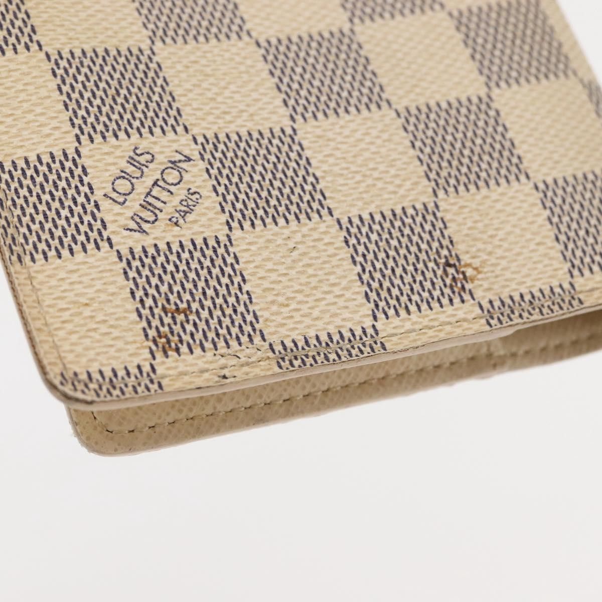 Louis Vuitton Louis Vuitton Agenda Cover Damier Azur Size ONE SIZE - 8 Thumbnail