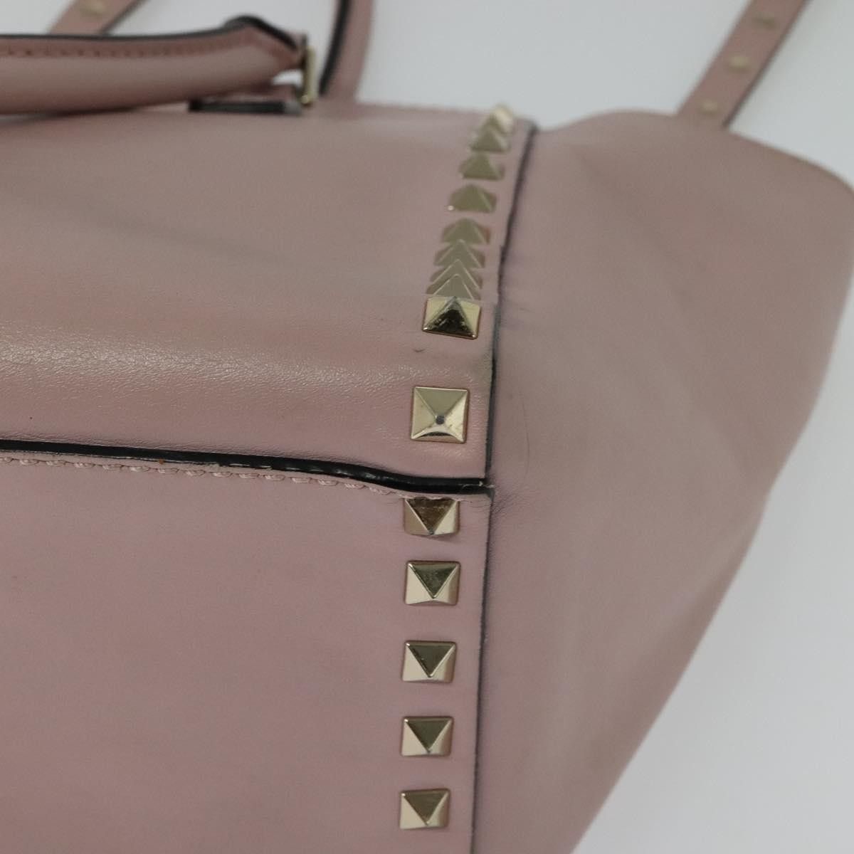 Valentino Valentino Garavani Rockstud Tote Rigid Leather Size ONE SIZE - 12 Thumbnail