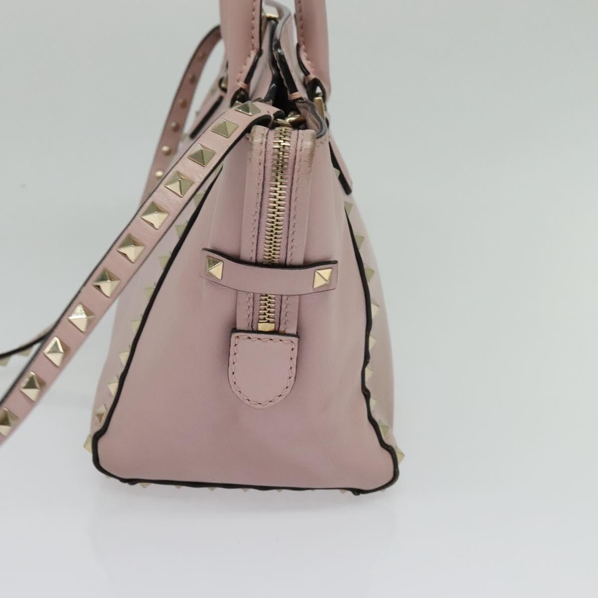 Valentino Valentino Garavani Rockstud Tote Rigid Leather Size ONE SIZE - 3 Thumbnail