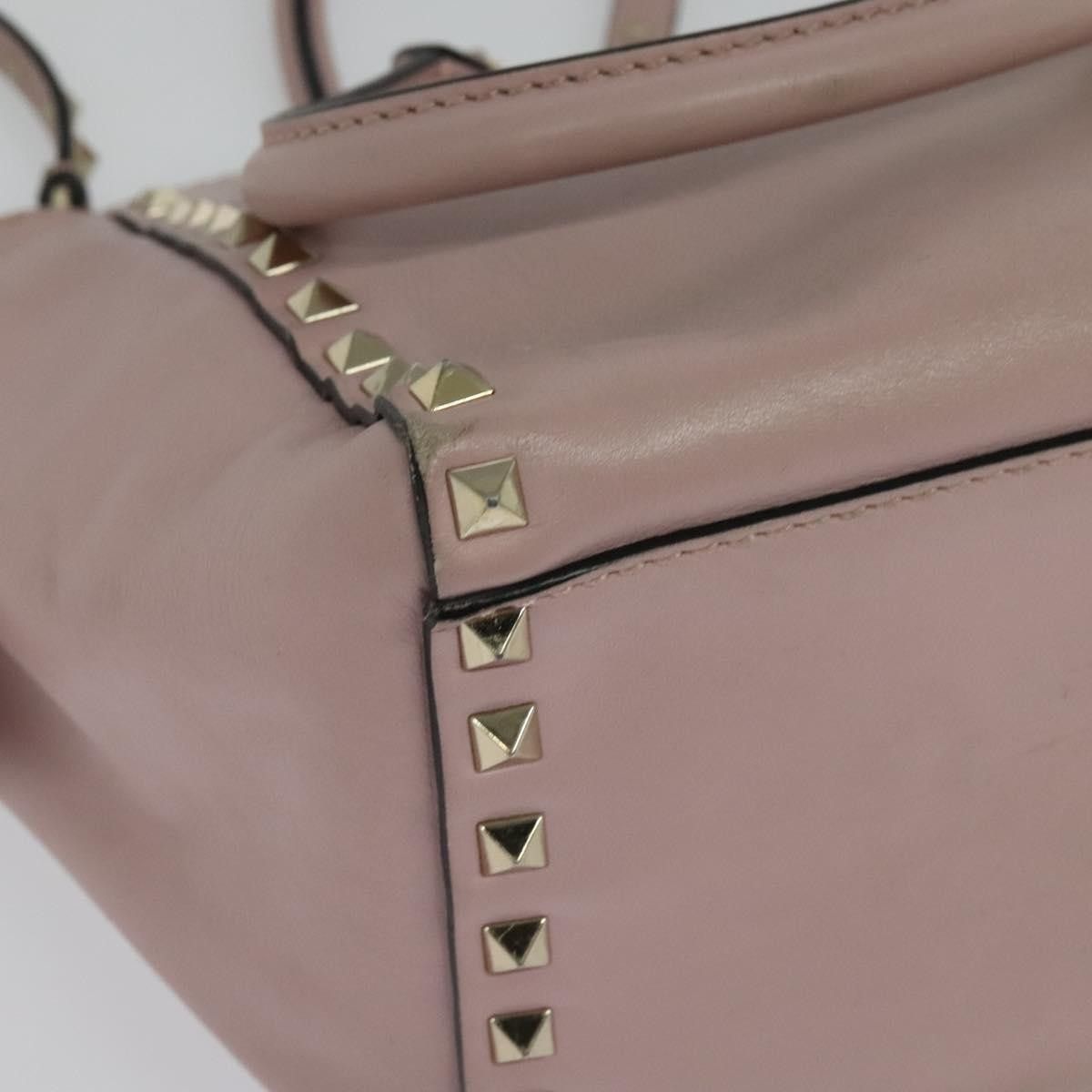 Valentino Valentino Garavani Rockstud Tote Rigid Leather Size ONE SIZE - 11 Thumbnail