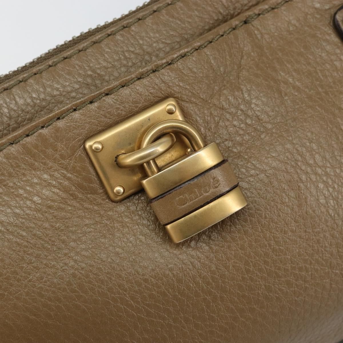 Chloe Chloe Paddington Pouch Leather Size ONE SIZE - 12 Thumbnail