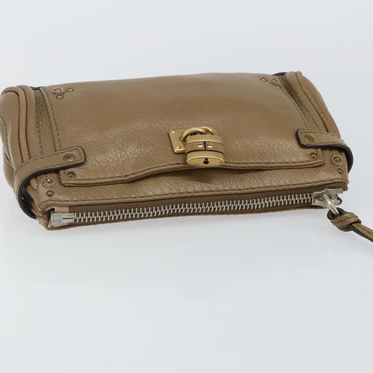 Chloe Chloe Paddington Pouch Leather Size ONE SIZE - 15 Thumbnail