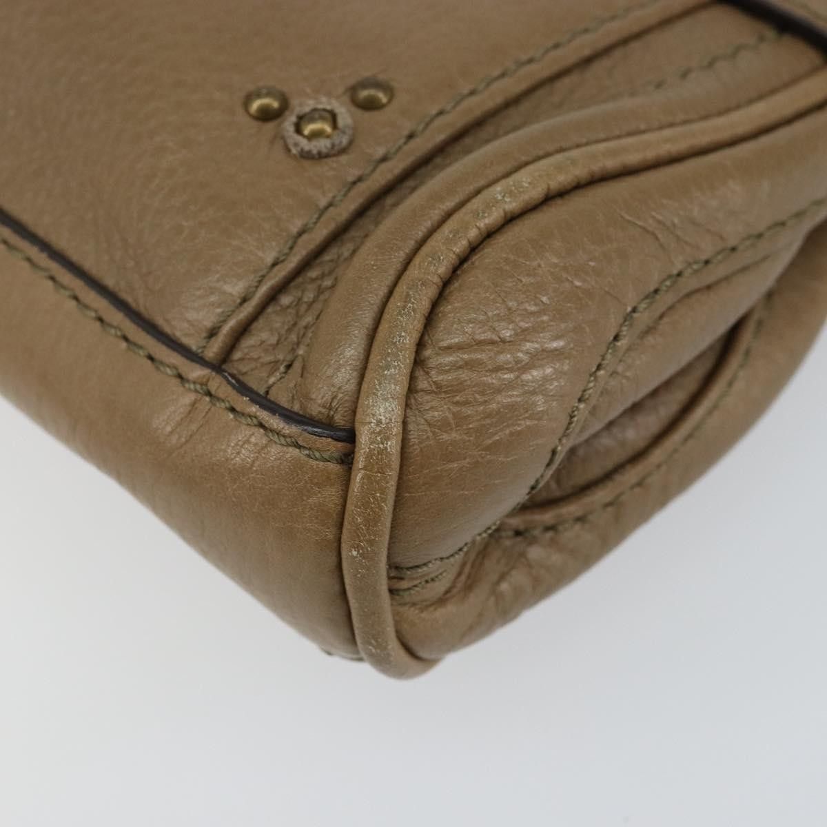 Chloe Chloe Paddington Pouch Leather Size ONE SIZE - 8 Thumbnail