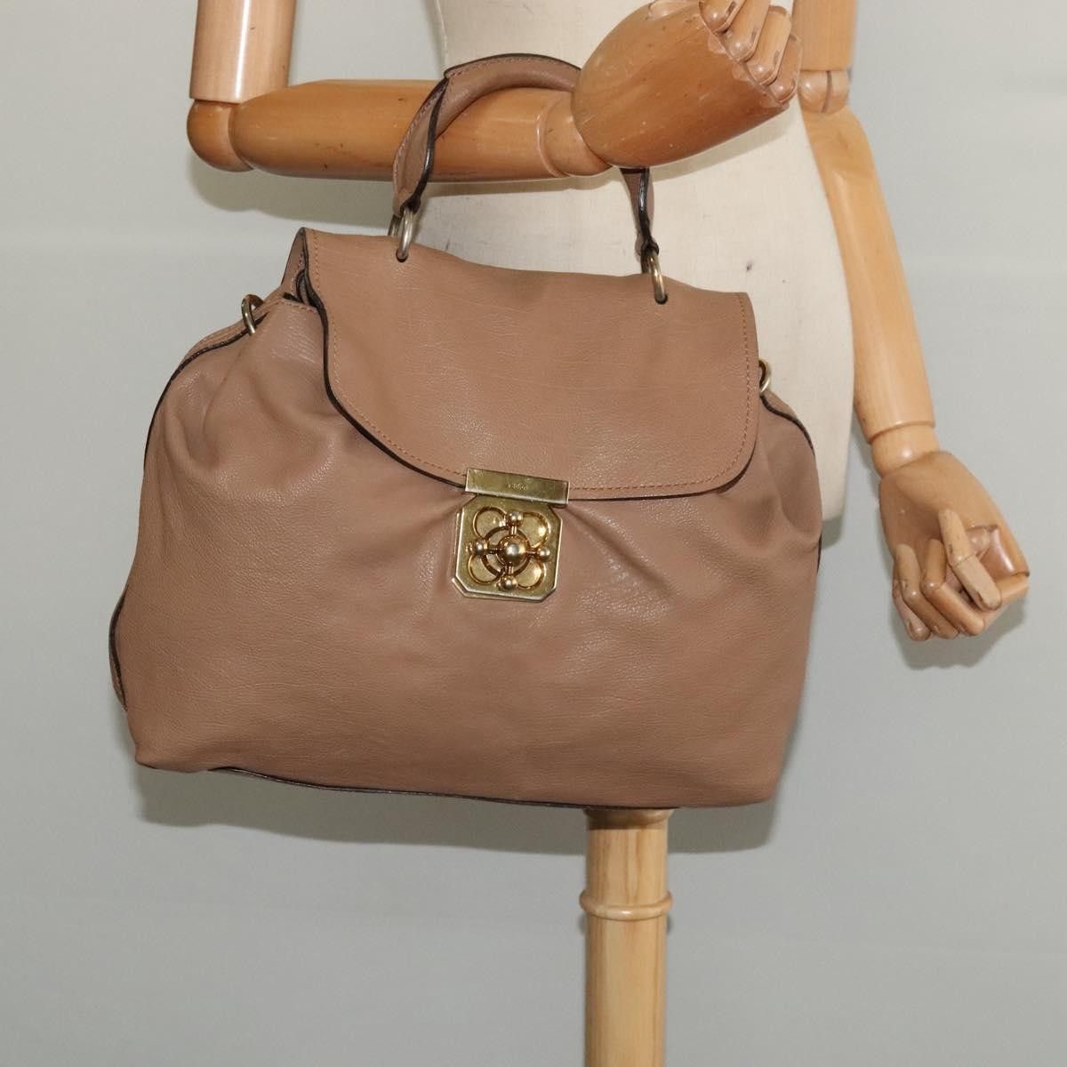 Chloe Chloe Elsie Convertible Satchel Leather Size ONE SIZE - 14 Thumbnail