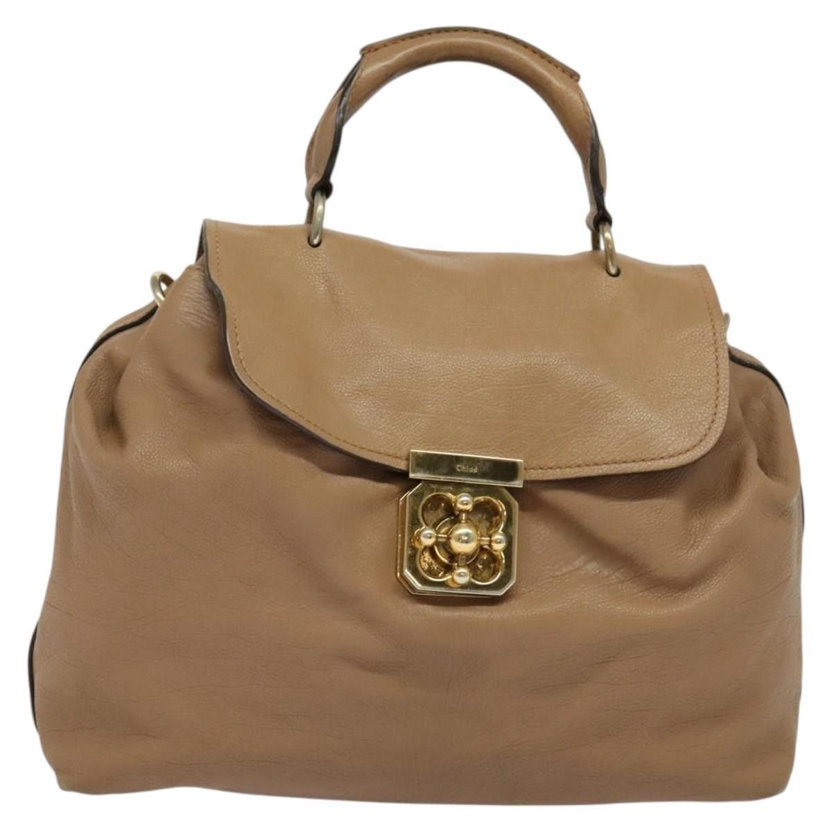 Chloe Chloe Elsie Convertible Satchel Leather Size ONE SIZE - 19 Thumbnail