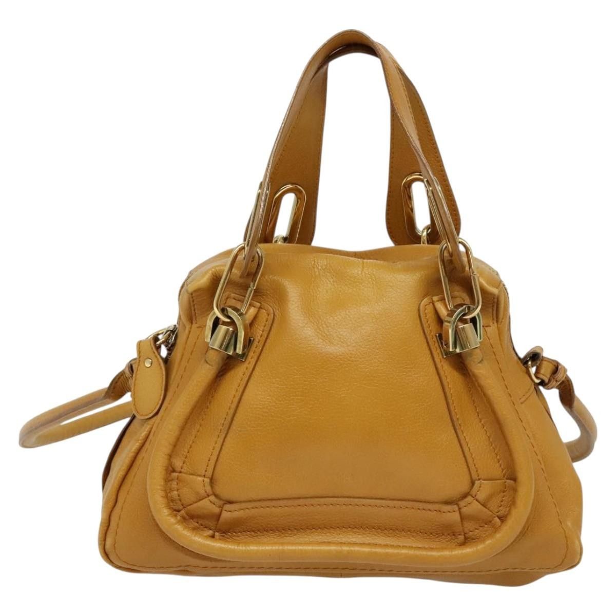 Chloe Chloe Paraty Top Handle Bag Leather Size ONE SIZE - 18 Thumbnail