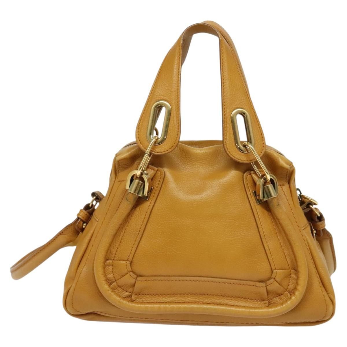 Chloe Chloe Paraty Top Handle Bag Leather Size ONE SIZE - 2 Thumbnail