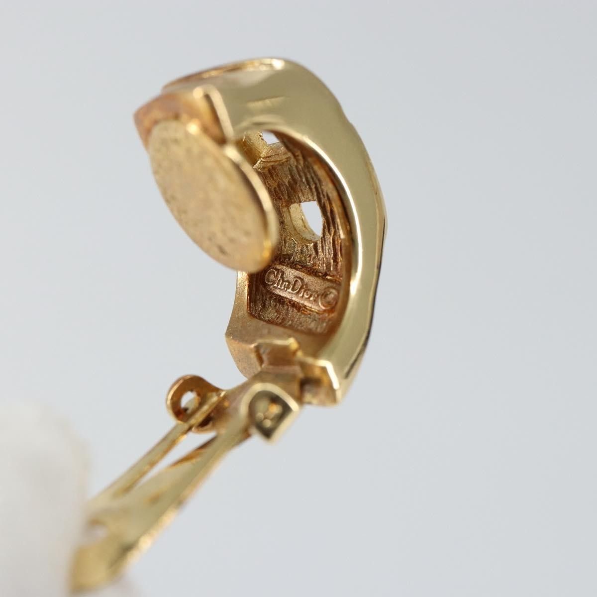 Dior Christian Dior Vintage CD Clip-On Earrings Metal Size ONE SIZE - 6 Thumbnail
