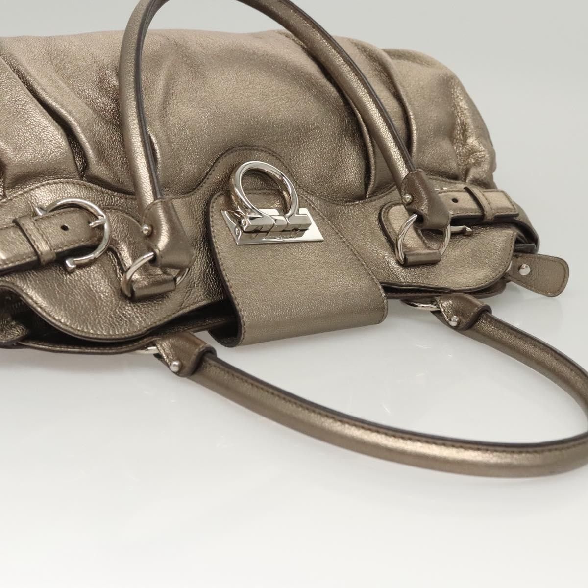 Salvatore Ferragamo Salvatore Ferragamo Marisa Satchel Leather Size ONE SIZE - 15 Thumbnail