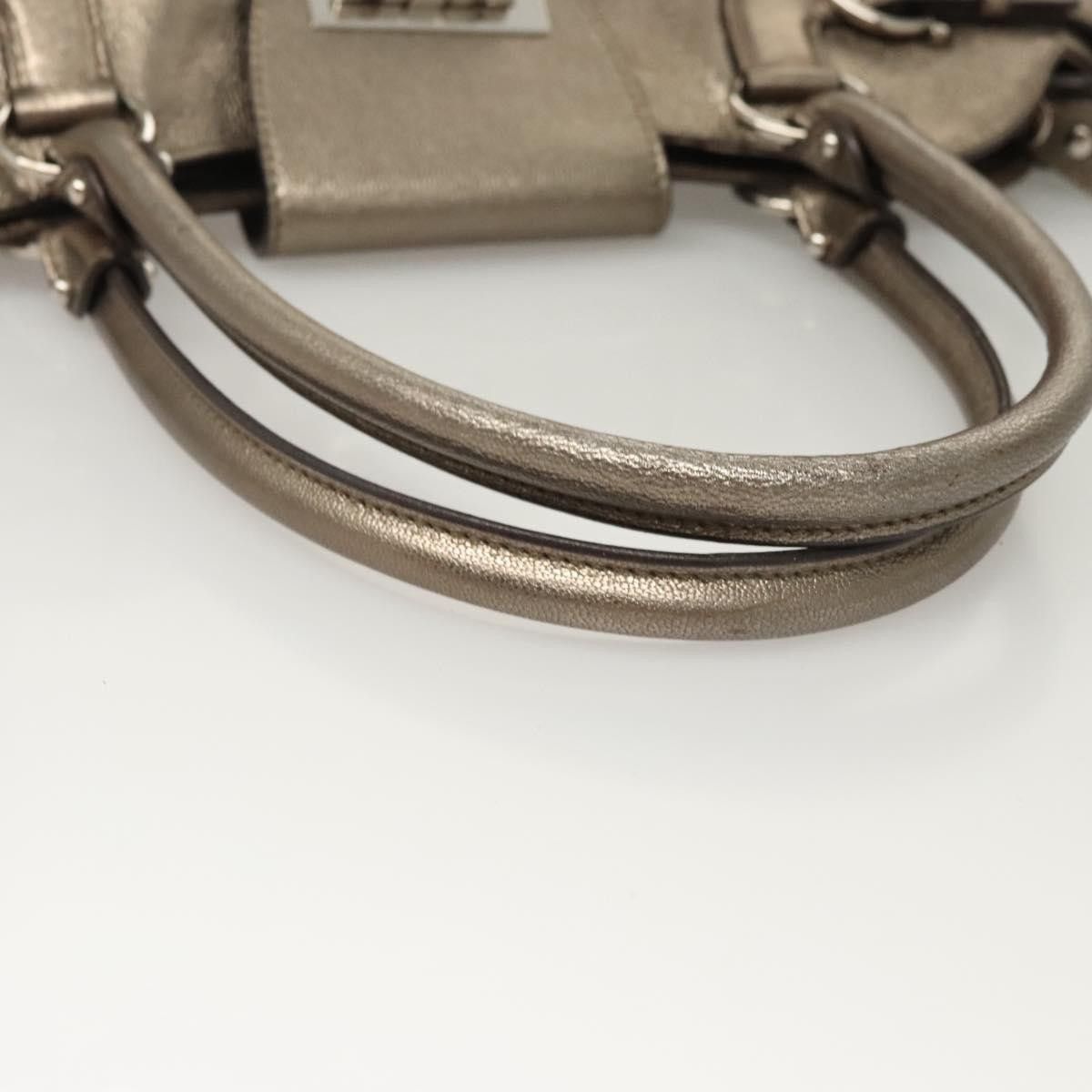 Salvatore Ferragamo Salvatore Ferragamo Marisa Satchel Leather Size ONE SIZE - 7 Thumbnail