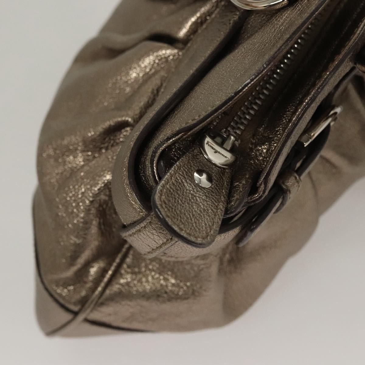 Salvatore Ferragamo Salvatore Ferragamo Marisa Satchel Leather Size ONE SIZE - 17 Thumbnail