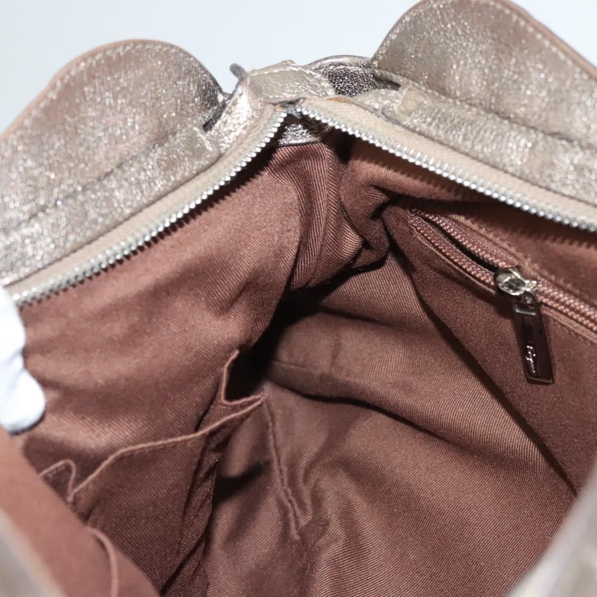 Salvatore Ferragamo Salvatore Ferragamo Marisa Satchel Leather Size ONE SIZE - 21 Thumbnail