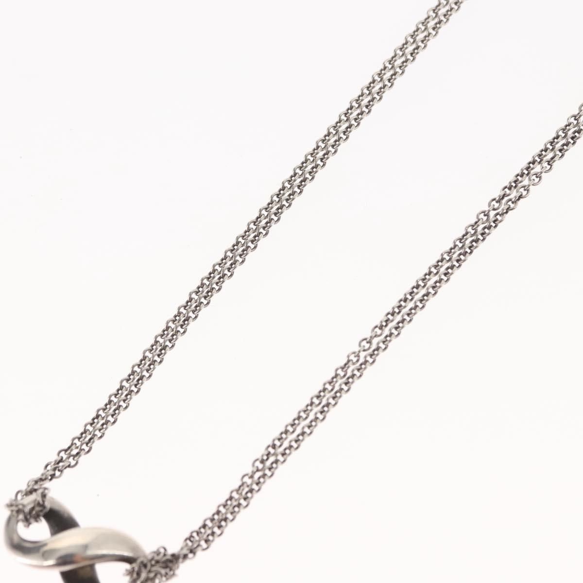 Tiffany & Co. Tiffany & Co. Infinity Double Chain Pendant Silver Size ONE SIZE - 13 Thumbnail