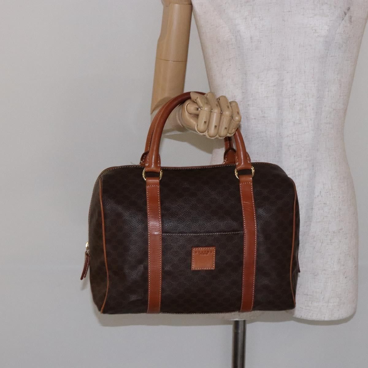 Celine Celine Macadam Handbag Macadam with leather Size ONE SIZE - 13 Thumbnail