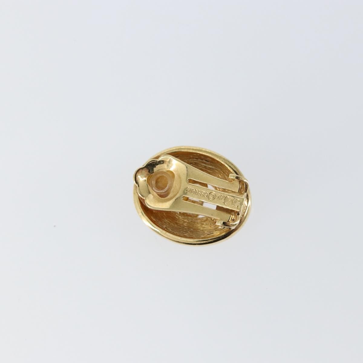 Dior Christian Dior Vintage CD Clip-On Earrings Metal Size ONE SIZE - 3 Thumbnail