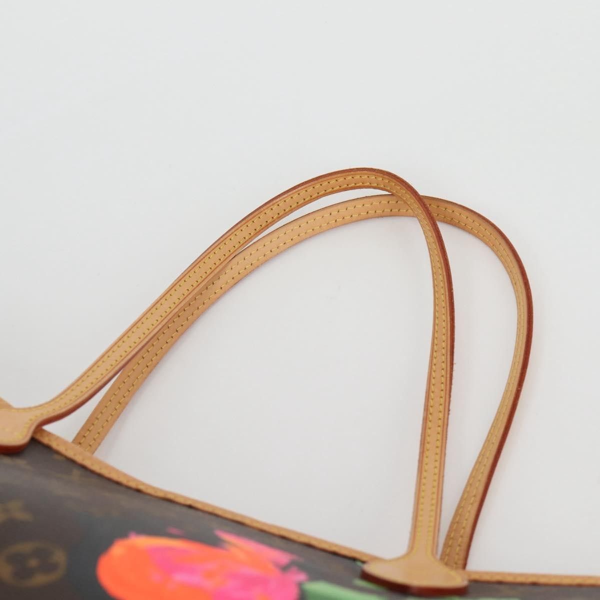 Louis Vuitton Louis Vuitton Neverfull Tote Limited Edition Monogram Roses Size ONE SIZE - 17 Thumbnail