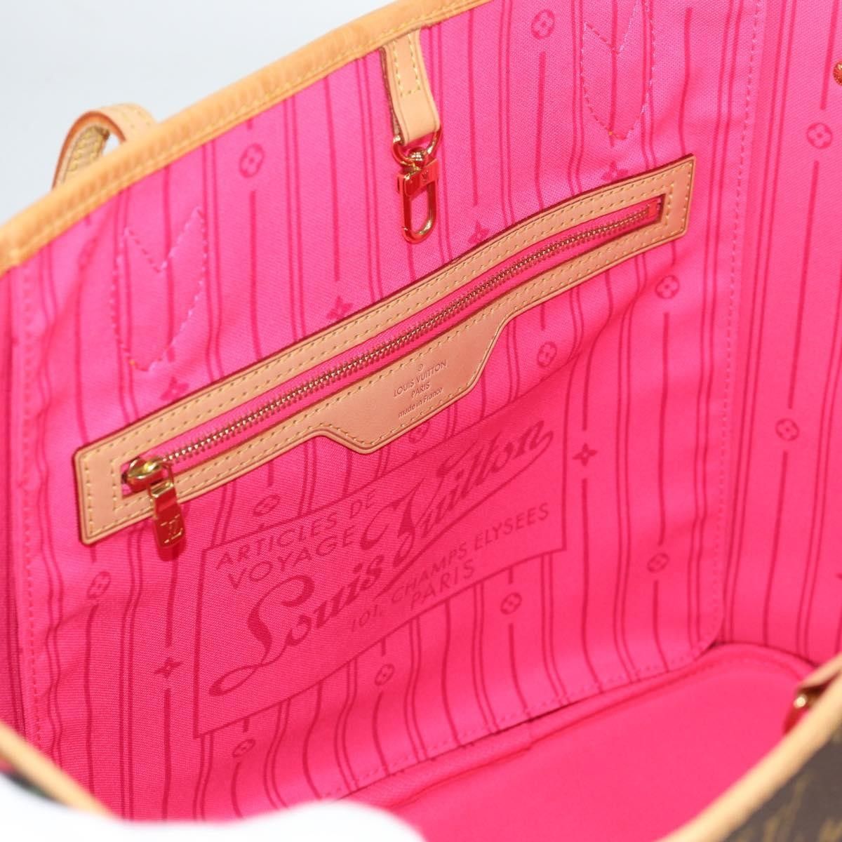 Louis Vuitton Louis Vuitton Neverfull Tote Limited Edition Monogram Roses Size ONE SIZE - 23 Thumbnail