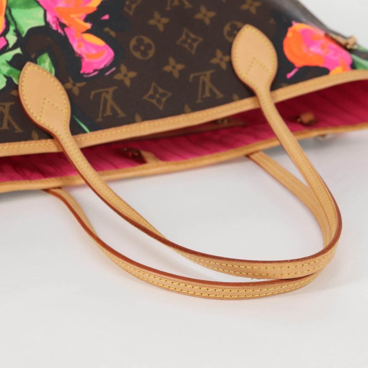 Louis Vuitton Louis Vuitton Neverfull Tote Limited Edition Monogram Roses Size ONE SIZE - 8 Thumbnail