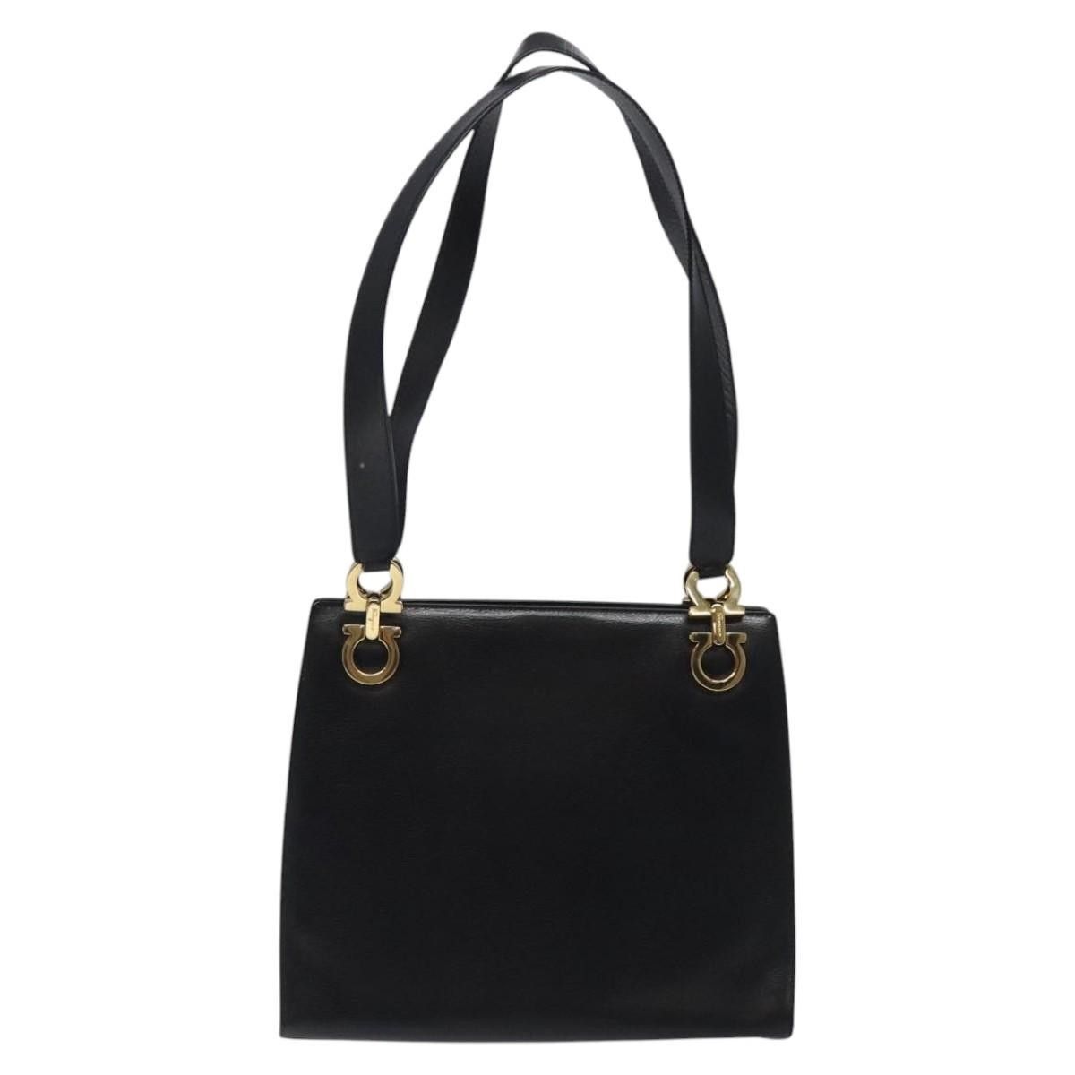Salvatore Ferragamo Salvatore Ferragamo Gancini Shoulder Bag Leather Size ONE SIZE - 2 Thumbnail