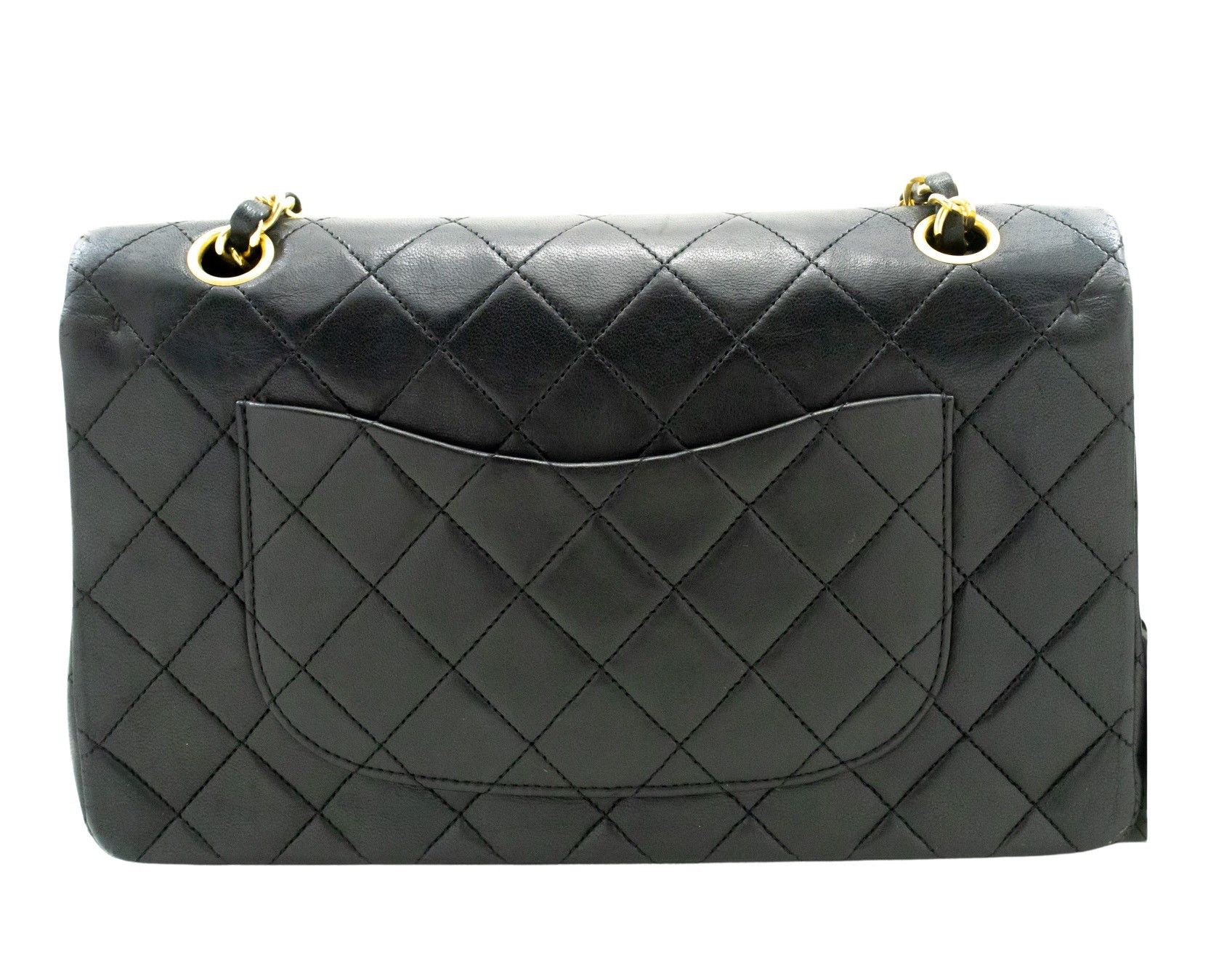 Chanel Chanel Timeless - Classic Double Flap Bag Pleated Chevron Calfskin Size ONE SIZE - 2 Thumbnail
