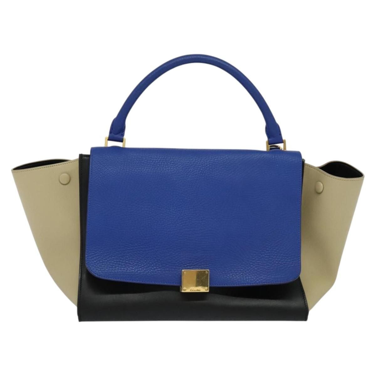 Celine Celine Trapeze Bag Leather Size ONE SIZE - 21 Thumbnail