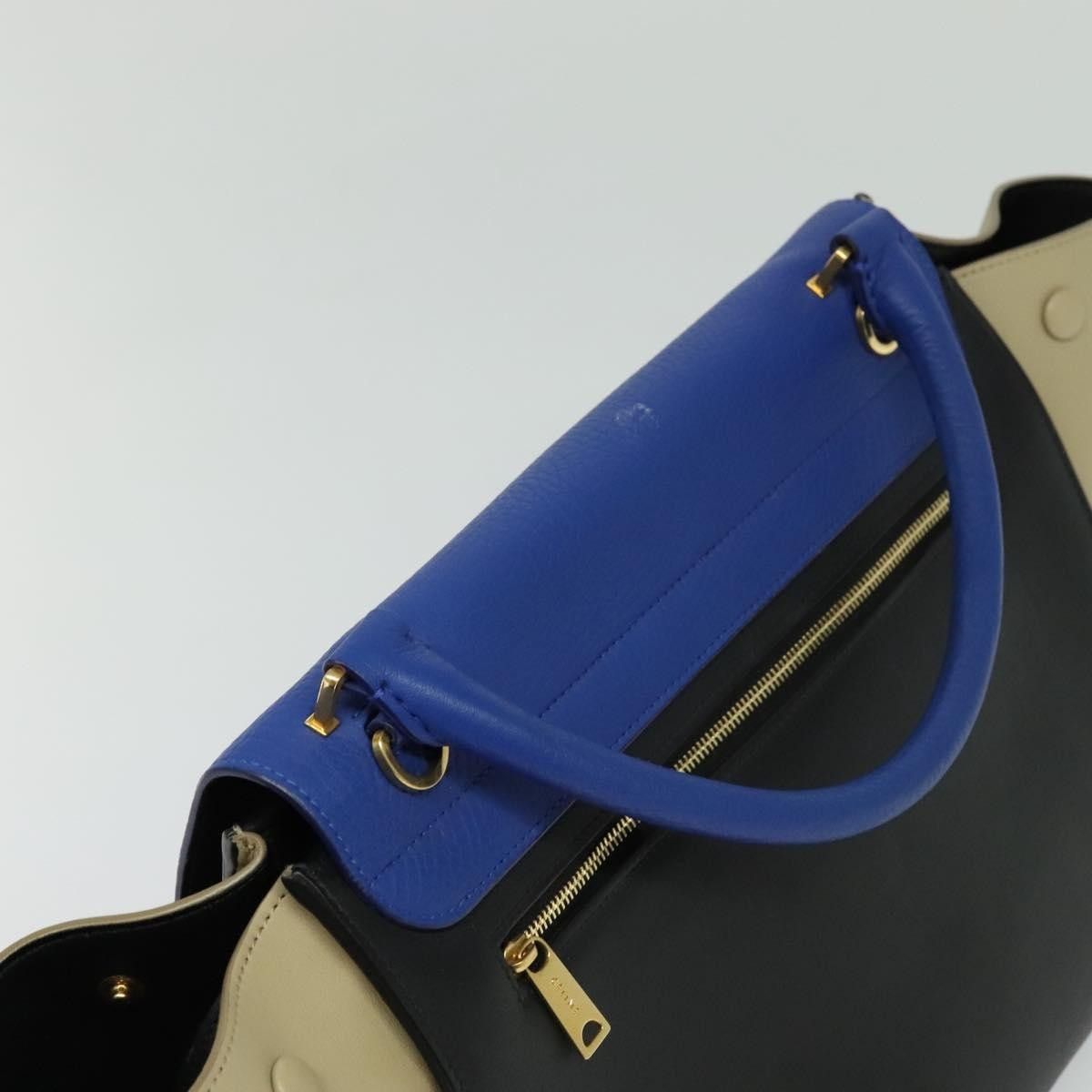 Celine Celine Trapeze Bag Leather Size ONE SIZE - 18 Thumbnail
