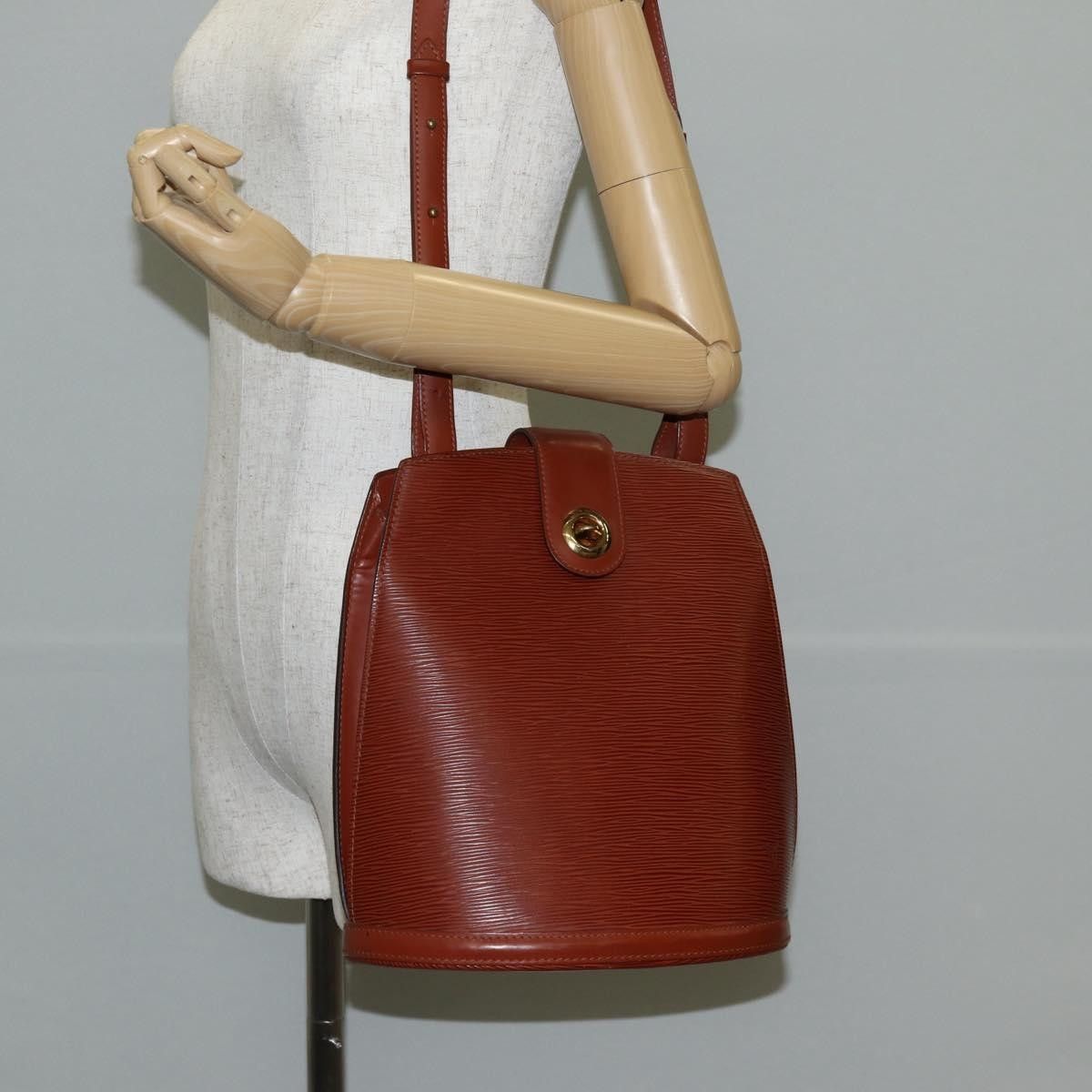 Louis Vuitton Louis Vuitton Cluny Shoulder Bag Epi Leather Size ONE SIZE - 14 Thumbnail