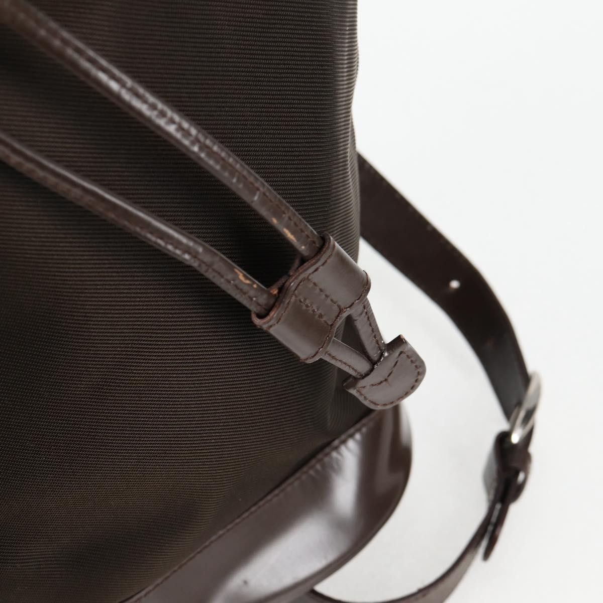 Gucci Gucci Vintage Bamboo Sling Backpack Nylon Size ONE SIZE - 16 Thumbnail
