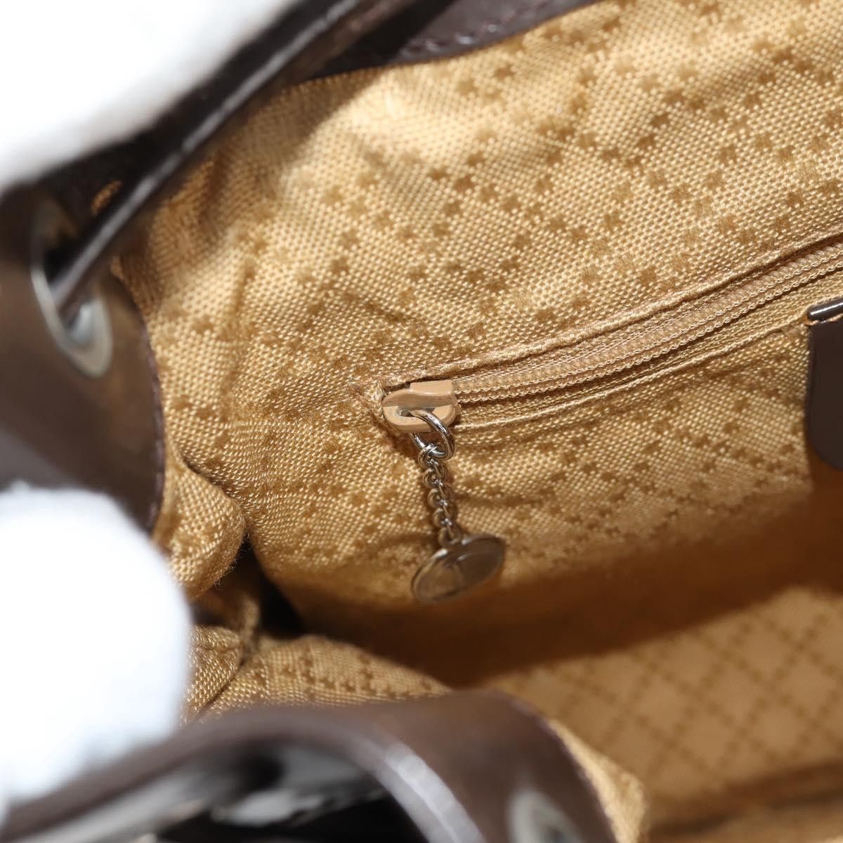 Gucci Gucci Vintage Bamboo Sling Backpack Nylon Size ONE SIZE - 21 Thumbnail