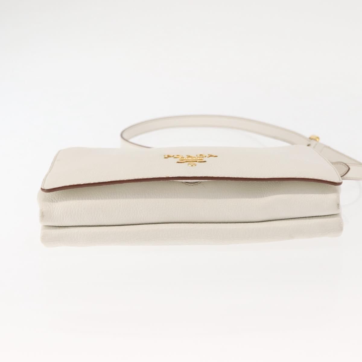 Prada Prada Flap Crossbody Bag Vitello Daino Size ONE SIZE - 18 Thumbnail