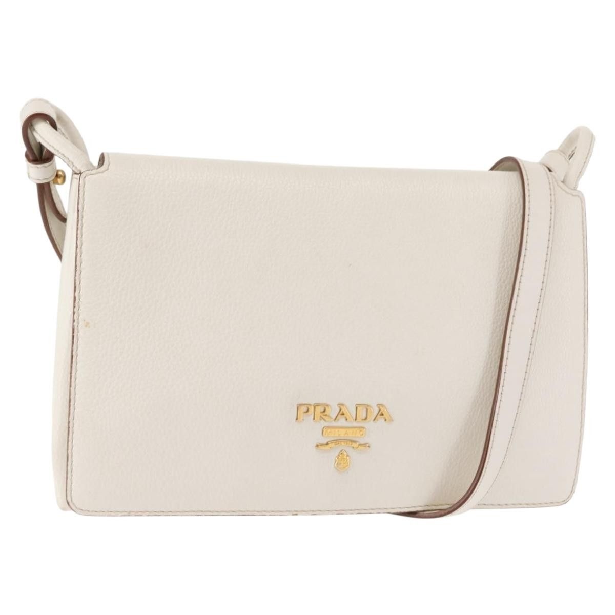 Prada Prada Flap Crossbody Bag Vitello Daino Size ONE SIZE - 17 Thumbnail