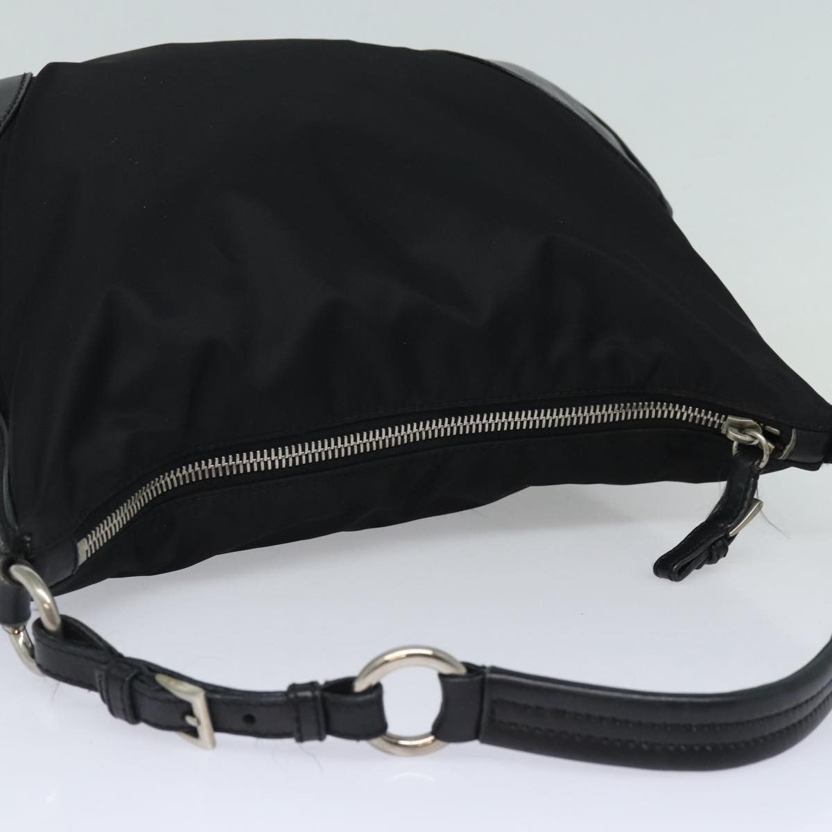 Prada Prada Zip Hobo Tessuto with Leather Size ONE SIZE - 19 Thumbnail