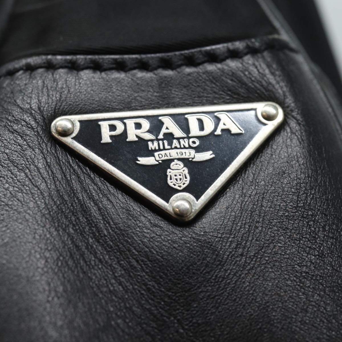 Prada Prada Zip Hobo Tessuto with Leather Size ONE SIZE - 14 Thumbnail
