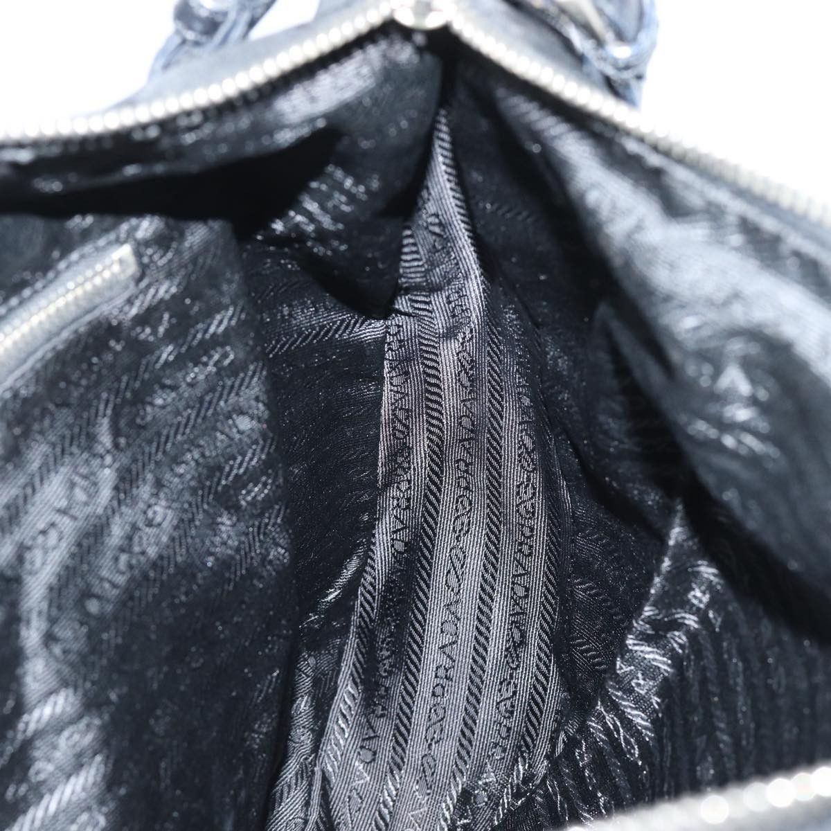Prada Prada Zip Hobo Tessuto with Leather Size ONE SIZE - 23 Thumbnail